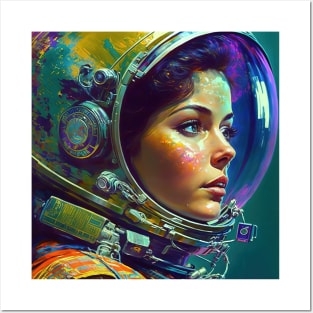 We Are Floating In Space - 12 - Sci-Fi Inspired Retro Artwork Posters and Art